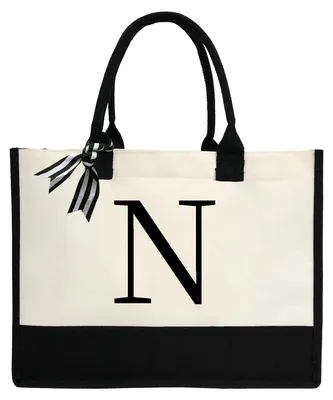 Image de Sac cabas – Toile résistante – Sac à main pour l'école – Accessoire de mode – Parfait pour le travail/les voyages – Cadeau idéal pour les femmes