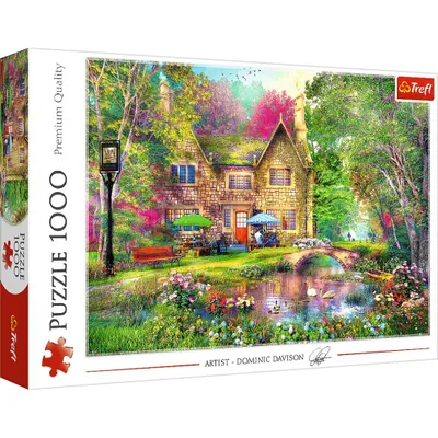 Immagine prodotto di Puzzle TREFL 1000 elementi Porto di Foresta 10861