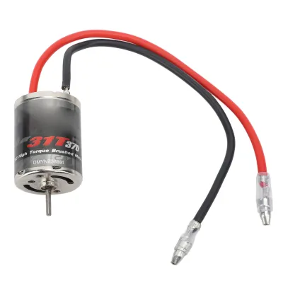 Obrázok produktu pre 370 Kartáčovaný motor,RC kartáčovaný motor,kartáčovaný motor,kartáčovaný motor pre autá na diaľkové ovládanie,kartáčovaný motor pre Axial SCX24,kartáčovaný motor pre Tamiya
