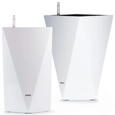 Produktbild von Selbstbewässernder Blumentopf Übertopf Zimmerpflanzen Wasserstand Modern GiDeli