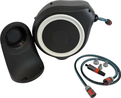 Obrázok produktu pre Gardena Wand-Schlauchbox RollUp S, 15 m, weiß