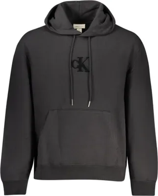 Produktbild von Herren Kapuzen-Sweatshirt Schwarz - Nachhaltig mit Tasche & Stickerei
