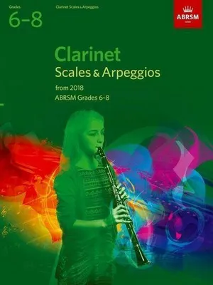 Obrázok produktu pre Clarinet Scales & Arpeggios, ABRSM Grades 6-8