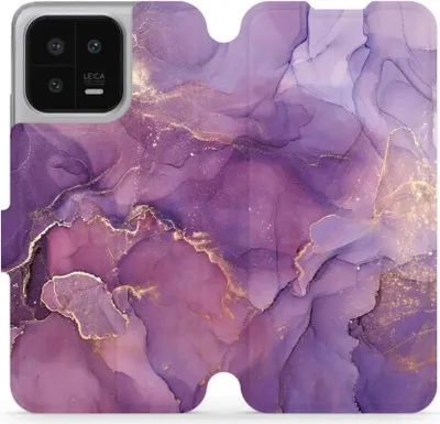 Produktbild von Handyhülle mit klappe für Xiaomi 13, Mobiwear Book, Violett