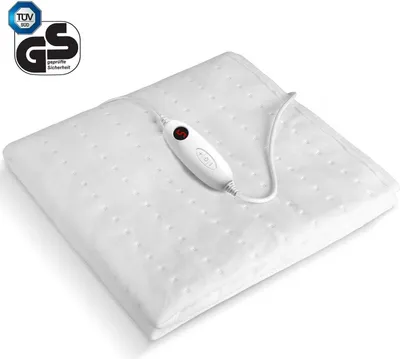 Obrázok produktu pre Elektrický vyhrievaný topper na matrac - EU-MP2410 Topper 193 x 91 cm - 6 stupňov vyhrievania - 8 h automatické vypnutie - 100 W - zástrčka EÚ - bavlna - biela