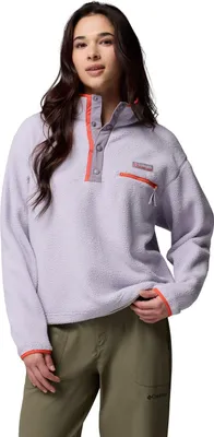Produktbild von COLUMBIA Helvetia™ II Cropped Half Snap Fleece - Lavender Pearl