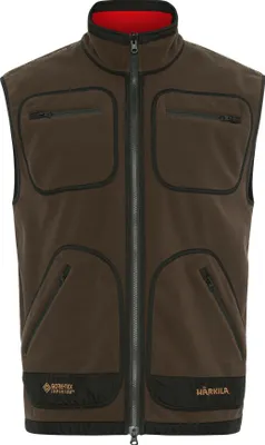 Produktbild von Härkila Kamko fleece waistcoat Brown/Red, Größe:3XL