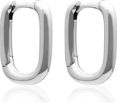 Produktbild von Eckige Ohrringe für Damen aus Sterlingsilber von JEWLIX