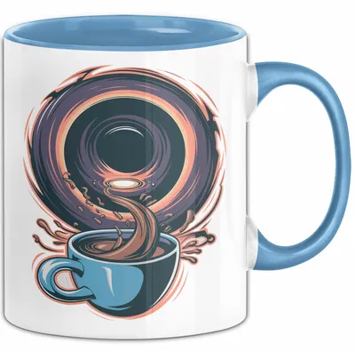 Produktbild von Weltraum Nerd Tasse Geschenkidee für Astronomie Fans (Blau)