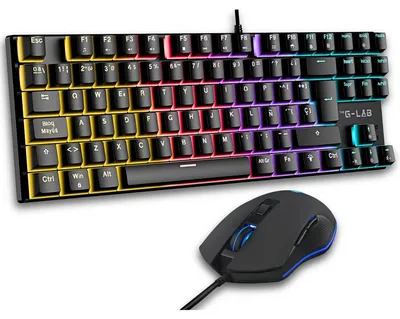 Produktbild von Mechanische Tastatur und Gaming-Maus, QWERTY-Layout