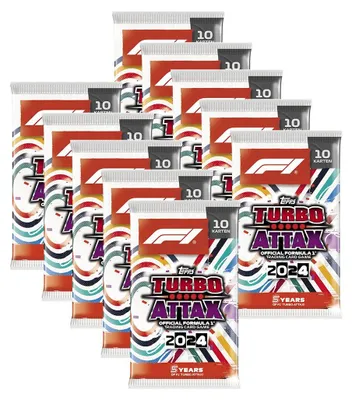 Image de Topps - Turbo Attax Formule 1 2024 - 10 boosters