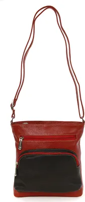 Obrázek produktu pro DragonLeather Kožená dámská kabelka černá 21x6x22 cm OTZ100R