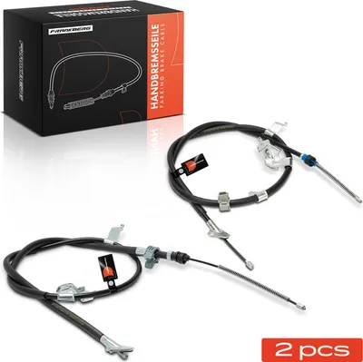 Immagine prodotto di Frankberg 2x cavo freno di stazionamento asse posteriore su entrambi i lati per Toyota Yaris P9 1.0L 1.3L 2005-2012