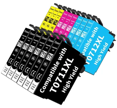Obrázok produktu pre Kompatibilné kazety do tlačiarní Epson, balenie