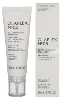 Produktbild von Olaplex N°.0.5 Scalp Longevity Treatment, 50 ml, Tube, Alle Haare, Jeder Hauttyp, Feuchtigkeitsspendend, Schutz, Weichmachend, Beruhigend, Verstärkung, Aqua/Acqua/Eau, Glicerina, Propandiolo, C9-12 Alkane, Ottildodecanolo, Bis-Aminopropyl Diglycol...