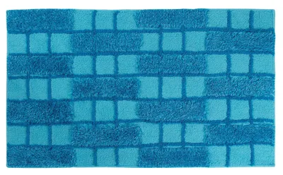 Produktbild von Badteppich Badvorleger DALIA 60 x 100 cm, türkis