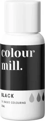 Produktbild von Ölfarbe 20ml hochkonzentriert schwarz