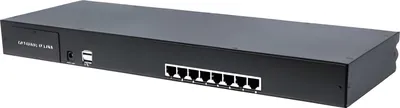 Image de INTELLINET KVM Switch Modularer 8-Port Cat5-/VGA