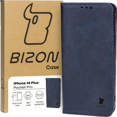 Produktbild von Bizon Case Pocket Pro Apple iPhone 14 Plus marineblau