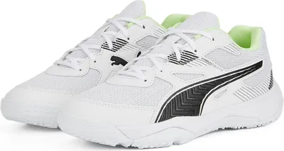 Produktbild von PUMA SolarFLASH II Hallenschuhe Kinder puma white/puma black/fizzy light 29