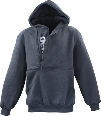 Produktbild von Übergrössen Sweatshirt Kapuze Zierreißverschluss LAVECCHIA Grau 4XL