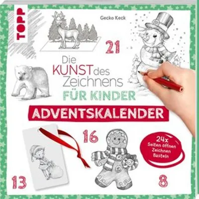 Obrázek produktu pro Umění kreslení pro děti Adventní kalendář