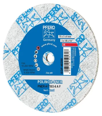 Produktbild von PFERD POLINOX wheels PNER, 10 Stück(e)