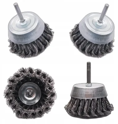 Produktbild von Szczotex Drahtbürste für Bohrmaschine, 80mm, gewickelt