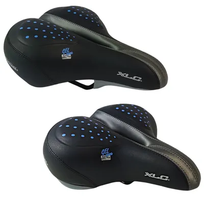 Produktbild von Fahrradsattel Sattel Radsattel Gelsattel - Red Loon Globetrotter - Citybike Gel Fahrradsitz stoßdämpfend - 245x225mm - mit wasserdichter Abdeckung - komfortabel weich bequem - für Herren oder Damen, Auswahl:Herrensattel