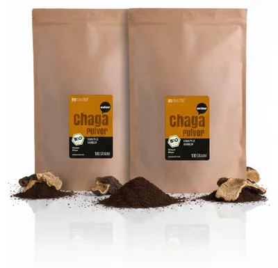 Produktbild von Wohltuer  Chaga Pulver - 100g