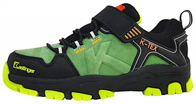 Image de Kastinger Baritoo : chaussures pour enfants, modèles pour garçons, chaussures basses, fermeture velcro, couleur verte