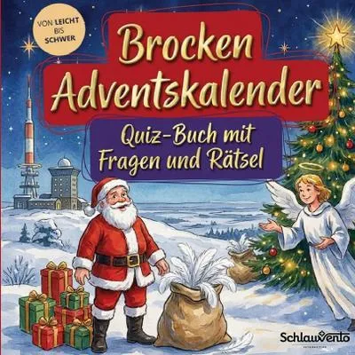 Produktbild von Brocken-Adventskalender: Quiz-Buch mit Fragen und Rätsel