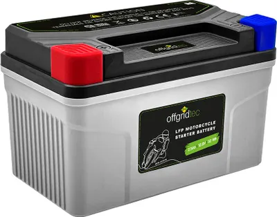 Produktbild von Offgridtec LiFePO4 Starterbatterie 12,8V 2,5Ah für Motorrad YTX7A-BS