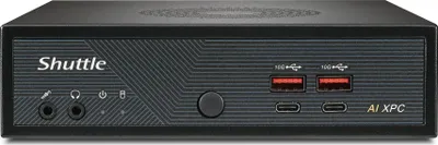 Obrázok produktu pre Shuttle Slim PC DN11H5, Počítač s objemom 1,35 l, Mini PC Barebone, Intel® soc, DDR5-SDRAM, PCI Express, 120 W