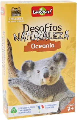 Produktbild von Bioviva Kartenspiel Herausforderungen der Natur Ozeanien-Spanisch