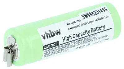 Produktbild von vhbw Akku kompatibel mit Moser ChroMini 1591B, 1591 Rasierer, Haarschneider (1200 mAh, 1,2 V, NiMH)