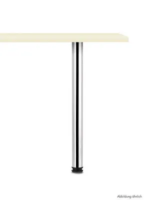 Immagine prodotto di Gamba di supporto Naber Standard 6, acciaio inox colorato, 870 mm 3010037