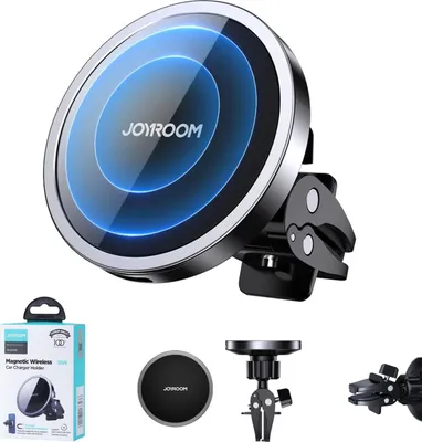 Zdjęcie produktu dla JOYROOM JR-ZS240, Automatyczna, USB, Bezprzewodowe ładowanie, Czarny