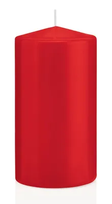 Zdjęcie produktu dla Świece żarowe czerwone 150 x 80 mm, 6 sztuk