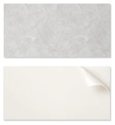 Image de Panneau adhésif en vinyle décoratif, dimensions 120 x 60 cm, imitation pierre naturelle