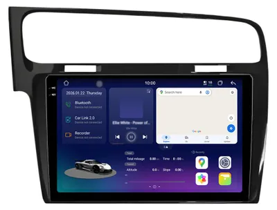 Produktbild von 2K-OLED-Display Android Radio für VW Golf 7 2013-2017 CarPlay Upgrade Navi Bluetooth Lenkradsteuerung GPS 6+128GB