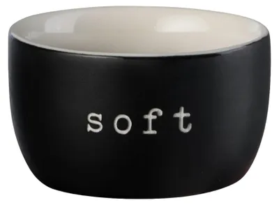 Produktbild von Asa Eierbecher hey! soft Schwarz