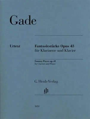 Obrázok produktu pre Fantasiestücke op. 43 für Klarinette und Klavier