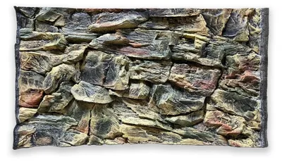 Image de Fond d'Aquarium 3D en Pierre, 100 x 60 cm