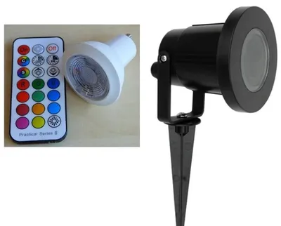 Produktbild von 2235 Gartenspot LED RGB+CCT Strahler + Fernb. + Timer