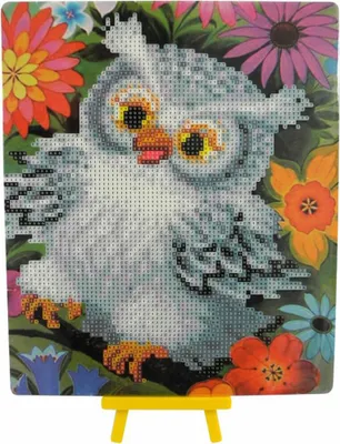 Produktbild von Pracht Creatives Diamond Painting Eule mit Aufsteller 6027-25071