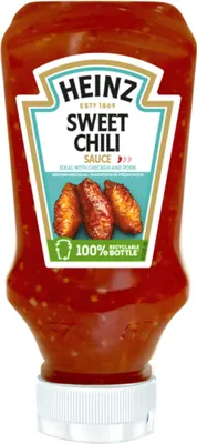 Zdjęcie produktu dla Heinz Sweet Chilli Barbecue Sauce idealny do drobiu i mięsa 220ml