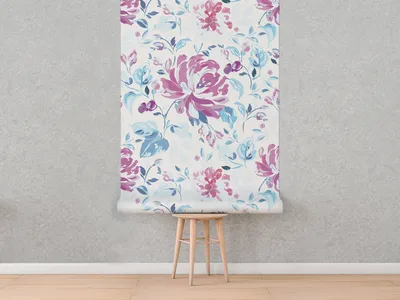 Produktbild von Coloray Fototapete 104x70 cm Latextapete Magicstick - Blumenwiesenblumenblumen