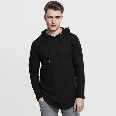 Obrázek produktu pro Pánská mikina Urban Classics Long Shaped Terry Hoody black - M