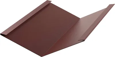 Obrázok produktu pre Žľab RŠ 333, 2 bm, lakovaný zinok, hnedá RAL 8017